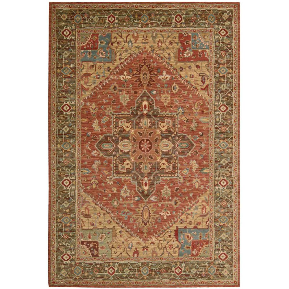 Rectangle Traditional Machine Made Area Rug
