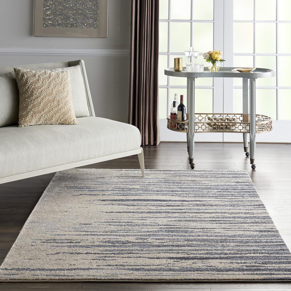 Modern Rectangle Area Rug, 5' x 7'
