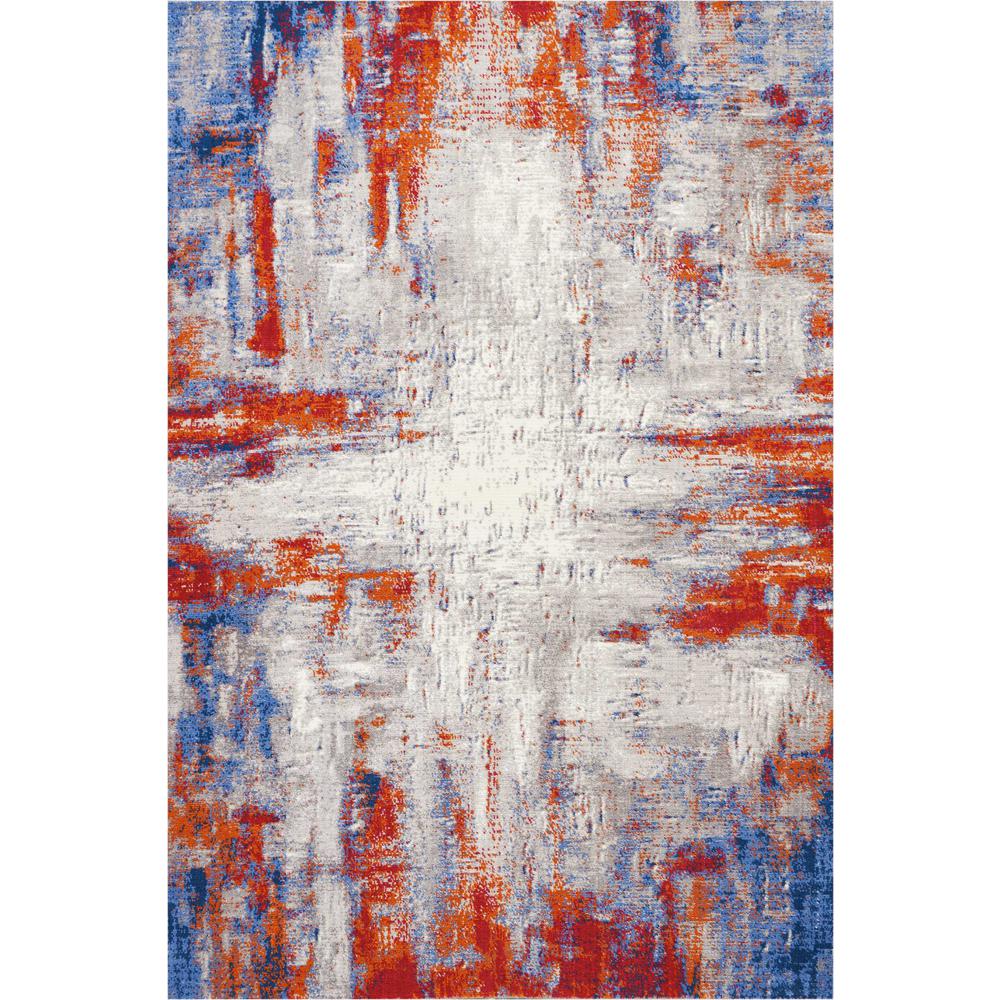 Modern Rectangle Area Rug, 6' x 8'