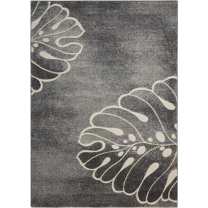 Modern Rectangle Area Rug, 9' x 13'