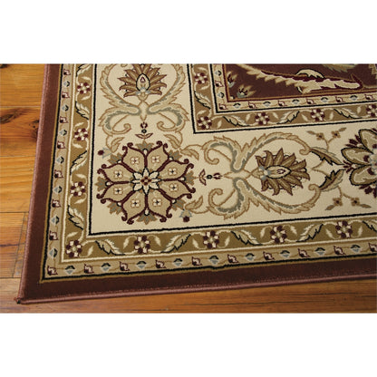Persian Crown Brick Area Rug