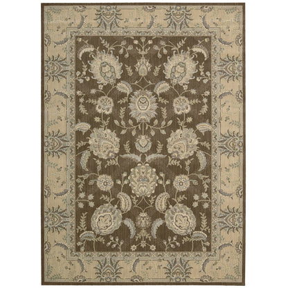 Persian Empire Chocolate Area Rug
