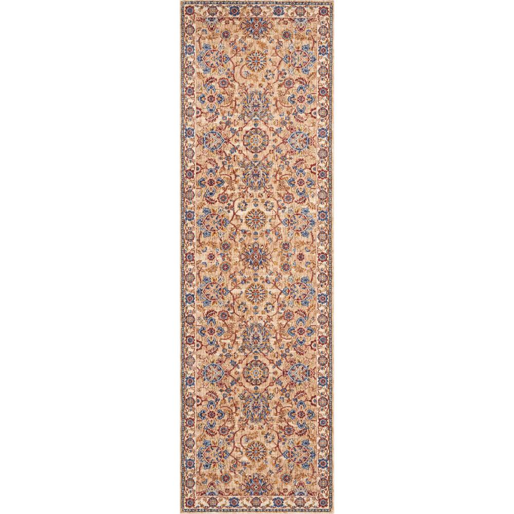 Reseda Area Rug, Natural, 2'3" x 7'6"