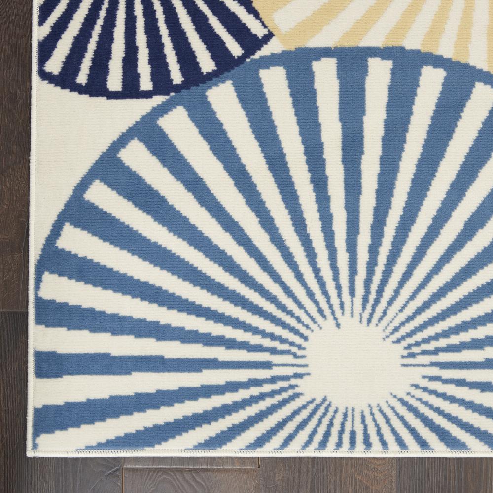 Contemporary Runner Area Rug, 8' Runner