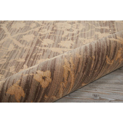 Silk Elements Area Rug, Taupe, 5'6" x 8'