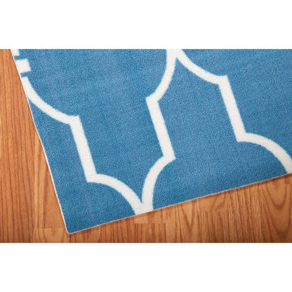 Home & Garden Area Rug, Navy, 4'4" x 6'3"