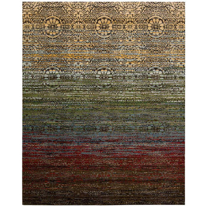Rhapsody Area Rug, Multicolor, 5'6" x 8'