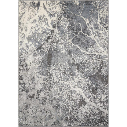 Modern Rectangle Area Rug, 5' x 7'