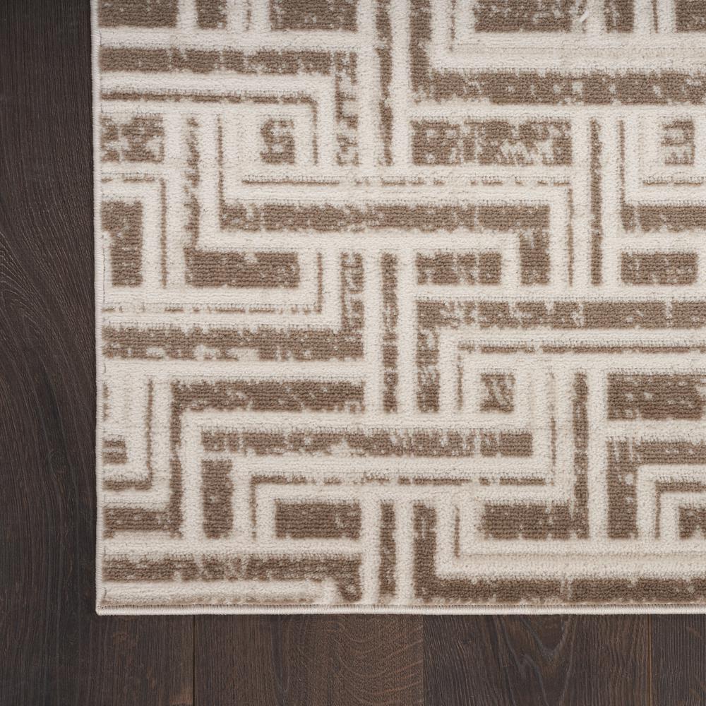 Modern Runner Area Rug, 8' Runner