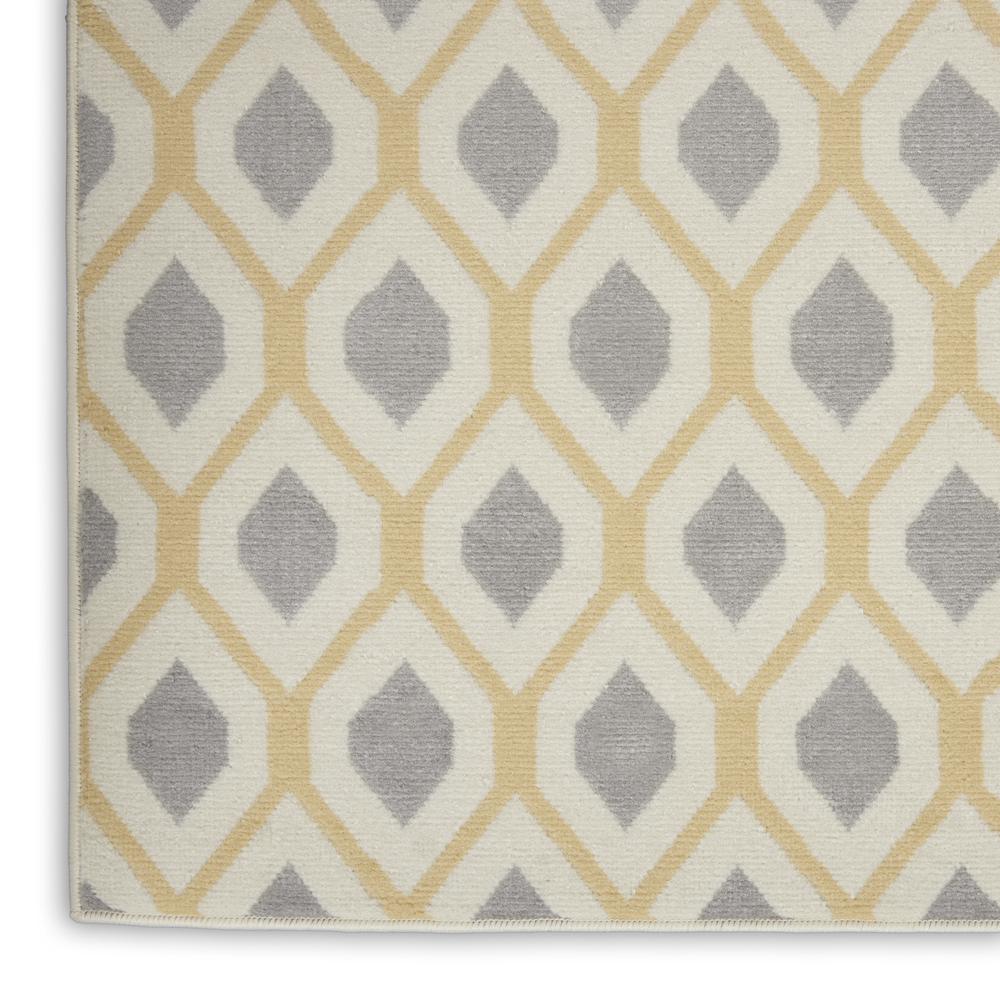 Grafix Area Rug, White, 7'10" x 9'10"