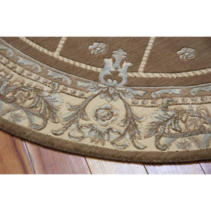 Ashton House Area Rug, Mink, 7'5" x ROUND