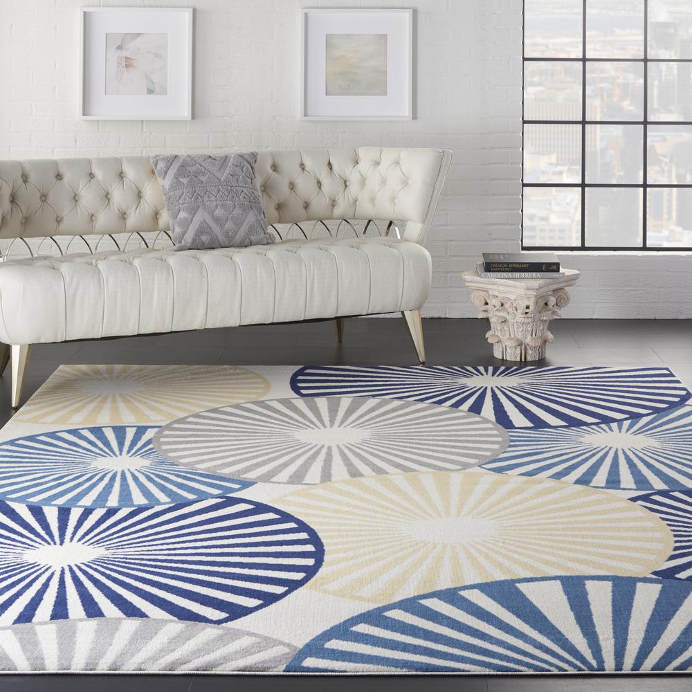 Contemporary Rectangle Area Rug, 8' x 10'