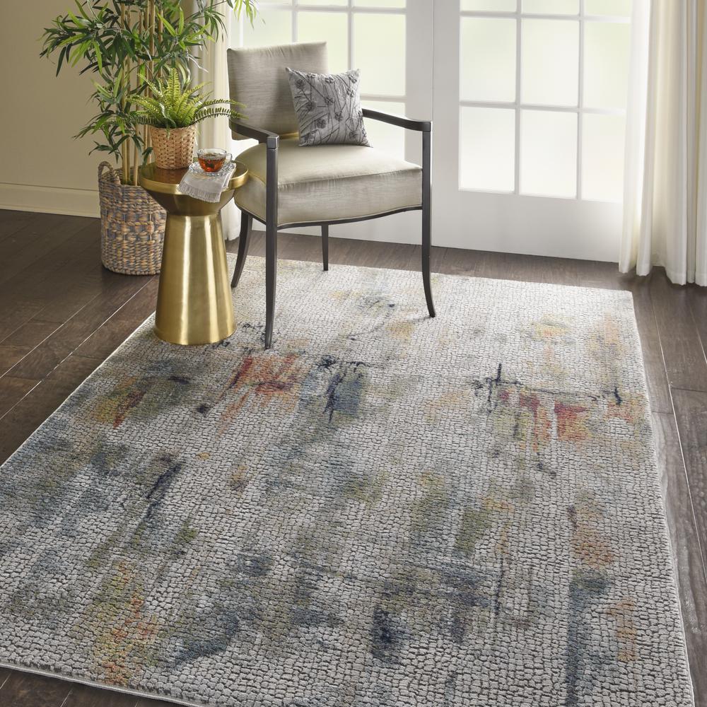 Modern Rectangle Area Rug, 4' x 6'