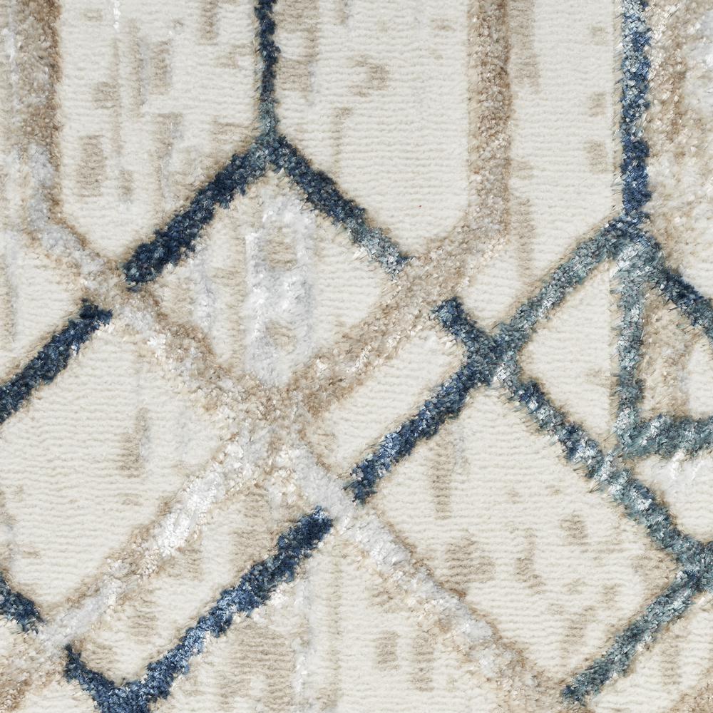 Mid-Century Modern Runner Area Rug, 8' Runner