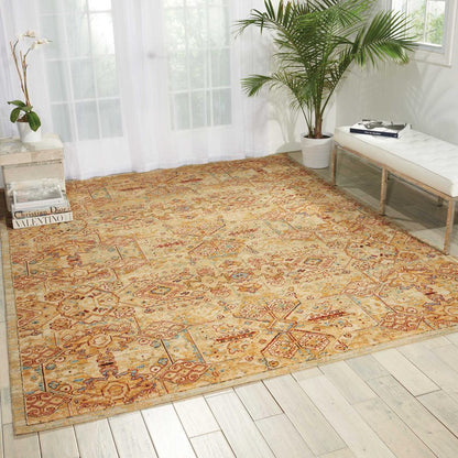 Rhapsody Area Rug, Light Gold, 5'6" x 8'