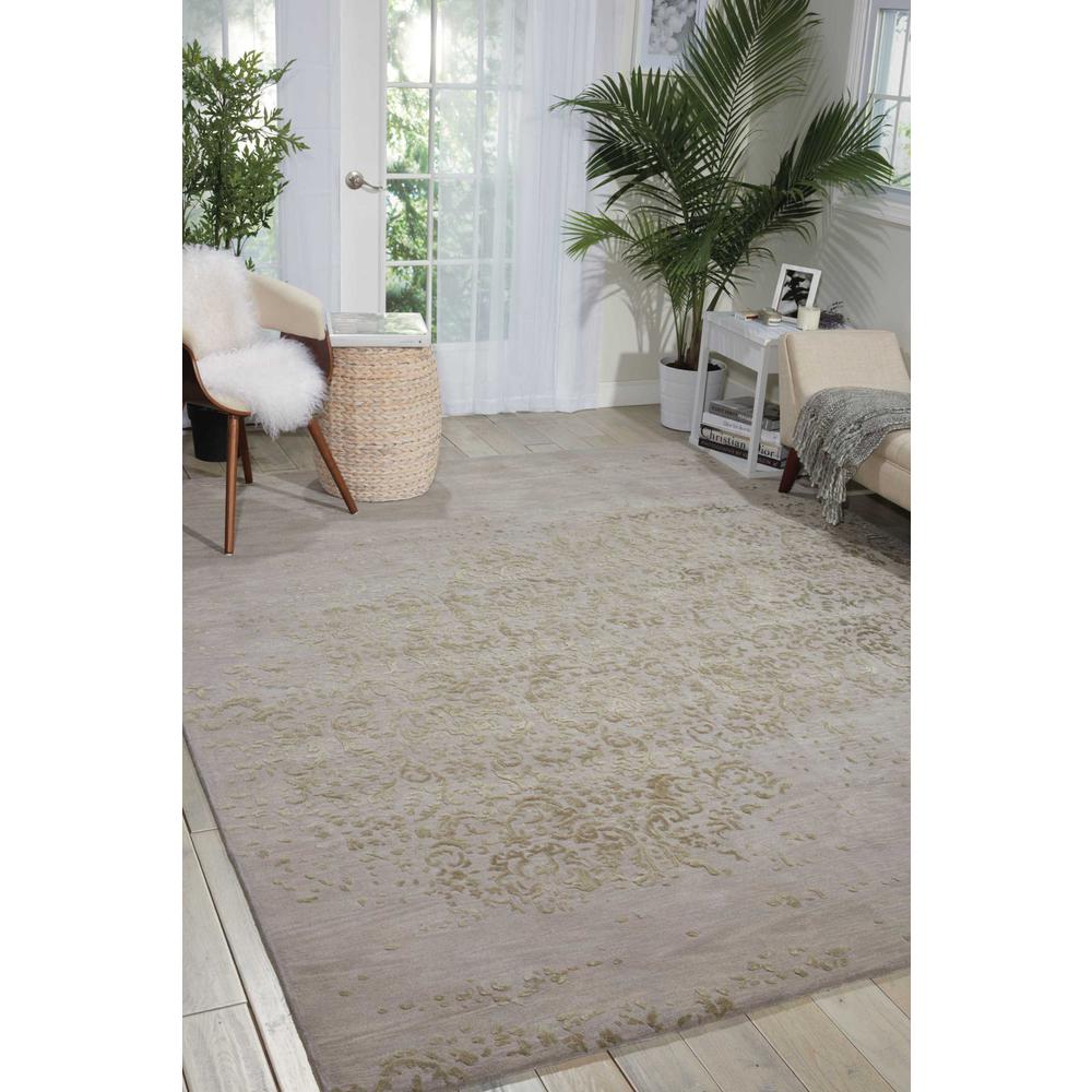 Opaline Area Rug, Silver, 8'6" x 11'6"