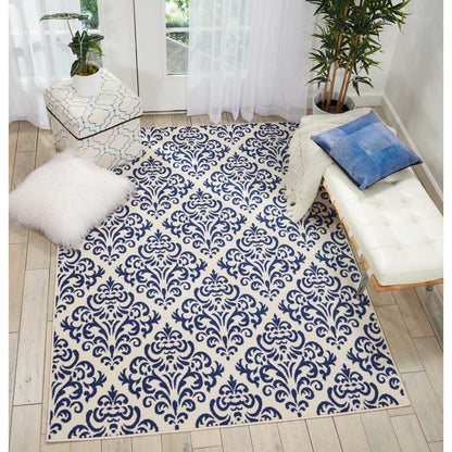 Transitional Rectangle Area Rug, 5' x 7'