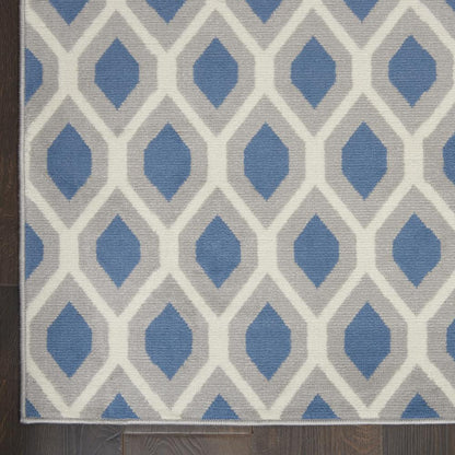 Grafix Area Rug, Blue, 7'10" x 9'10"