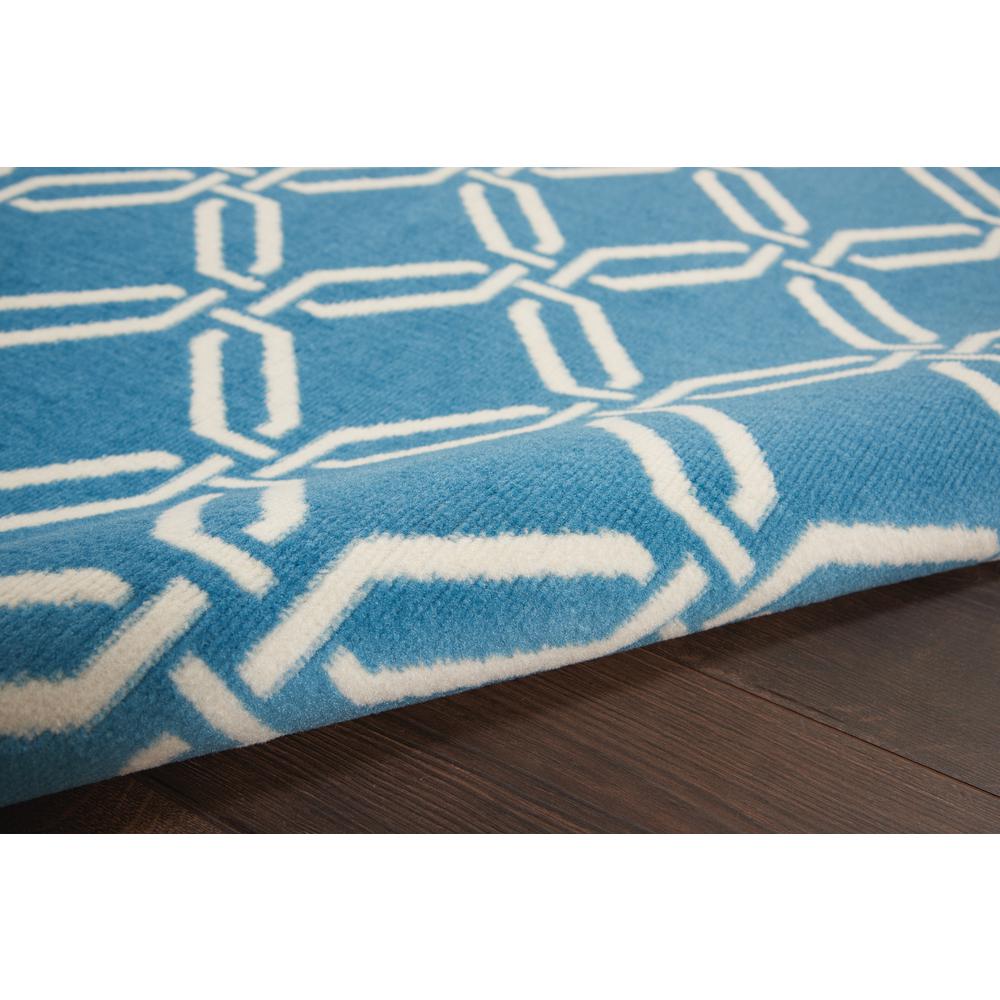 Jubilant Area Rug, Blue, 5'3" x 7'3"