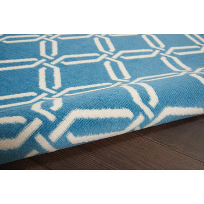 Jubilant Area Rug, Blue, 5'3" x 7'3"