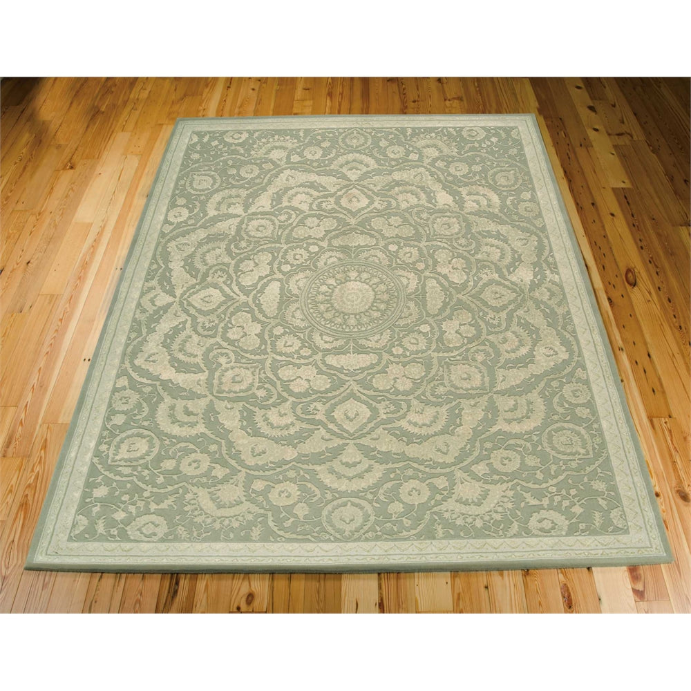 Regal Green Area Rug