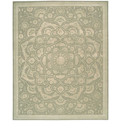 Regal Green Area Rug