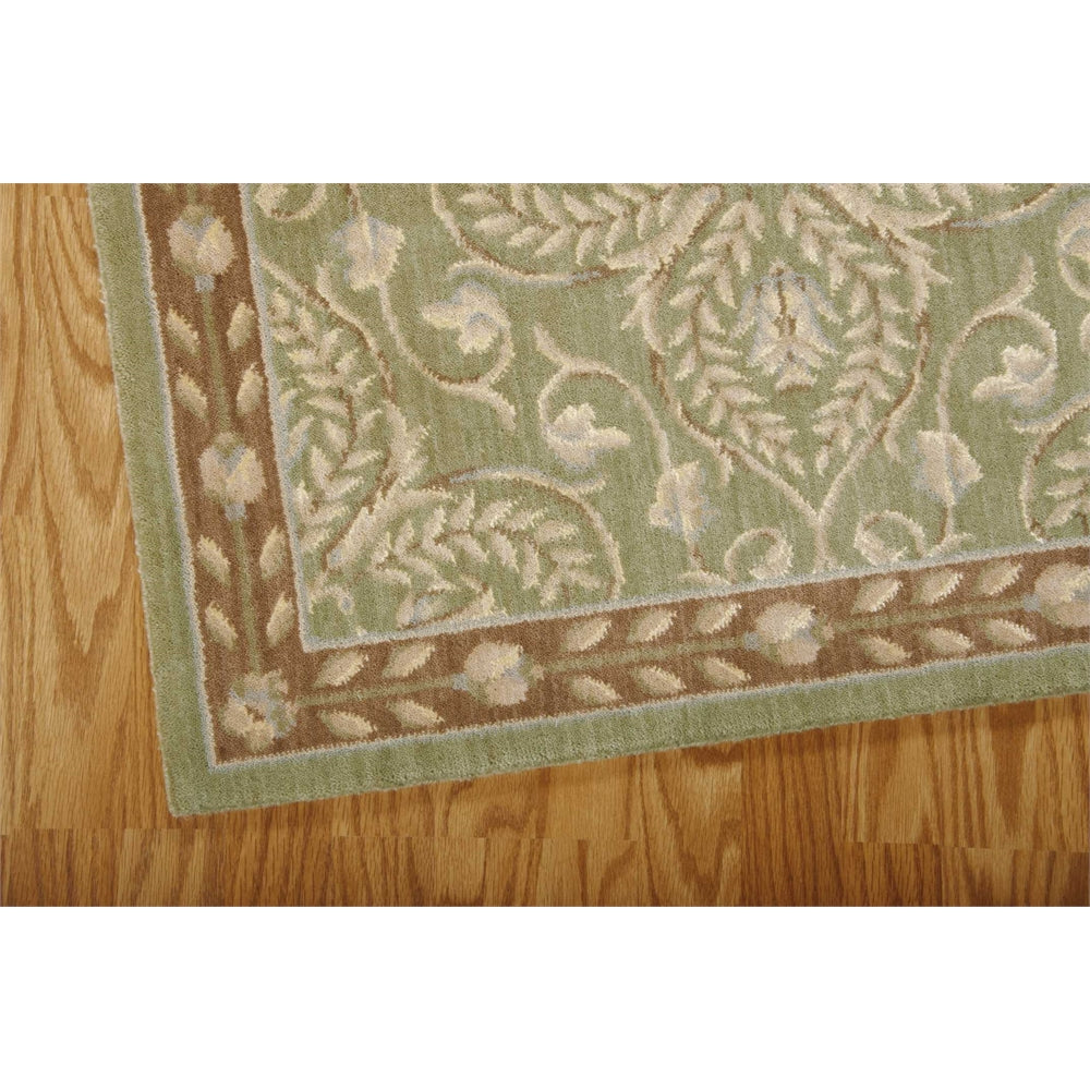 Riviera Green Area Rug