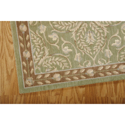 Riviera Green Area Rug