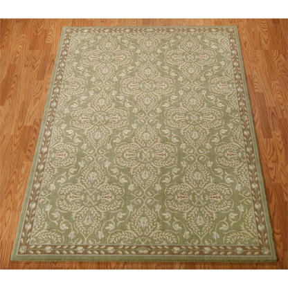 Riviera Green Area Rug