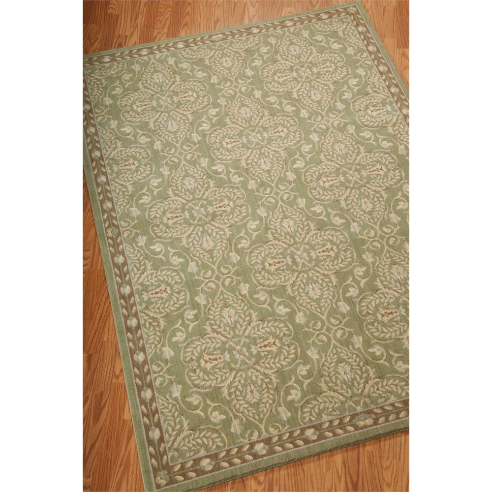 Riviera Green Area Rug