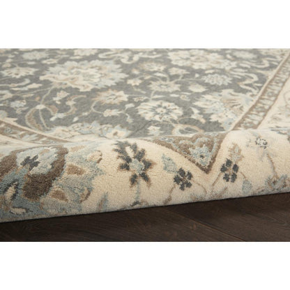 Rectangle Farmhouse Machine Made Area Rug