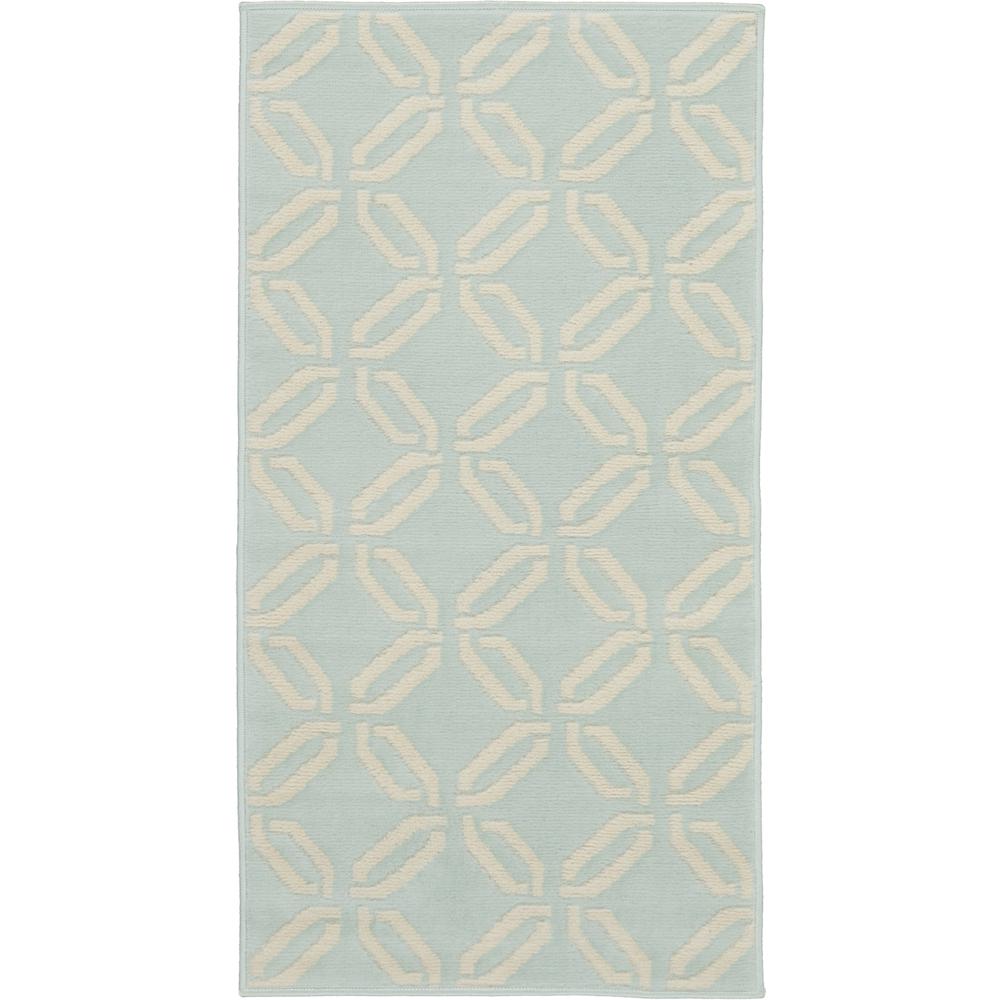 Coastal, Nautical & Beach Rectangle Area Rug, 2' x 4'