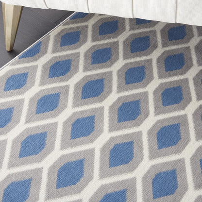 Grafix Area Rug, Blue, 7'10" x 9'10"