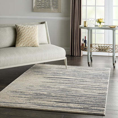 Modern Rectangle Area Rug, 4' x 6'