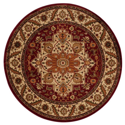 Paramount Area Rug, Gold, 5'3" x ROUND