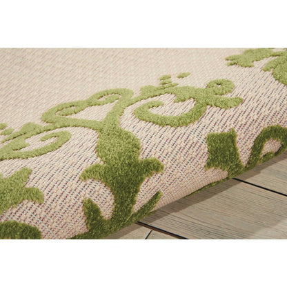 Aloha Area Rug, Green, 9'6" x 13'