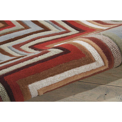 Contemporary Rectangle Area Rug, 4' x 6'