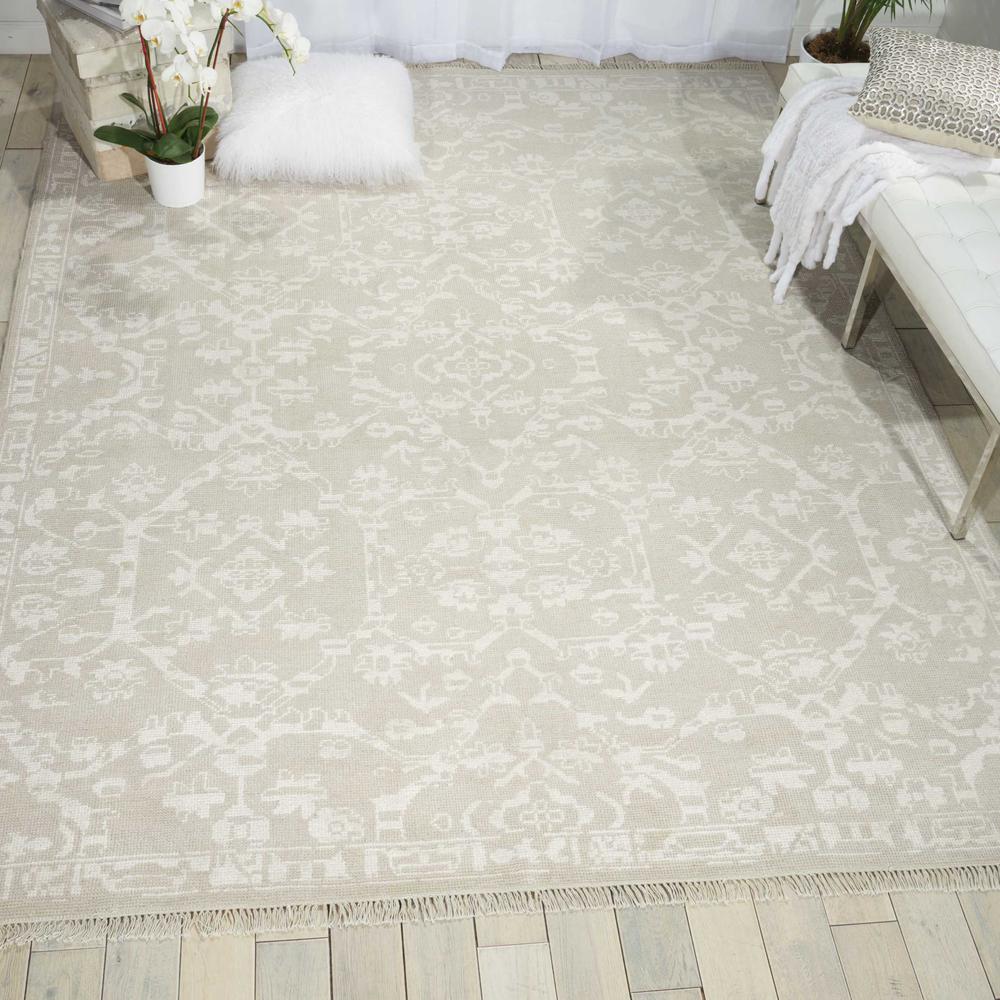 Elan Area Rug, Light Grey, 5'6" x 8'