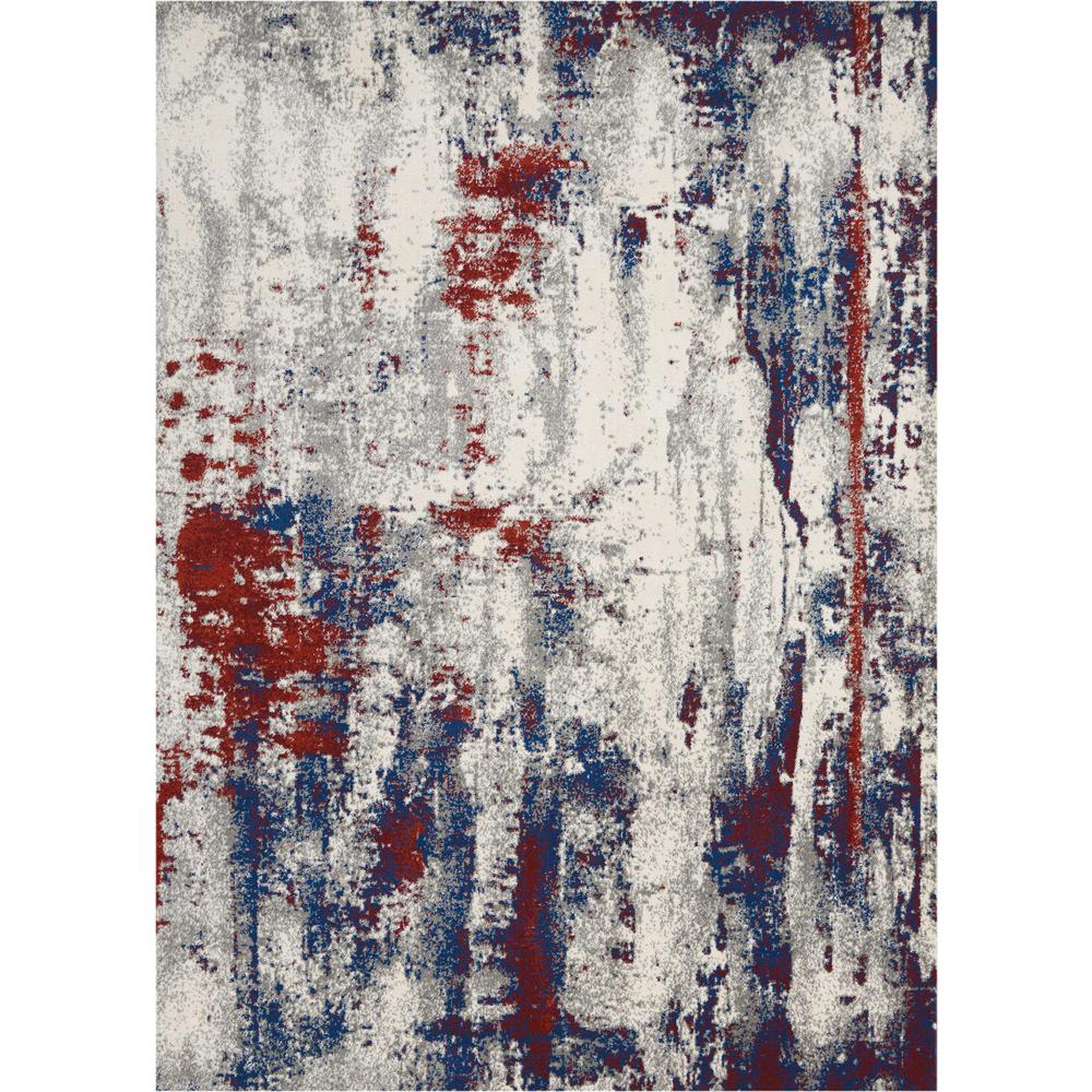 Modern Rectangle Area Rug, 5' x 7'