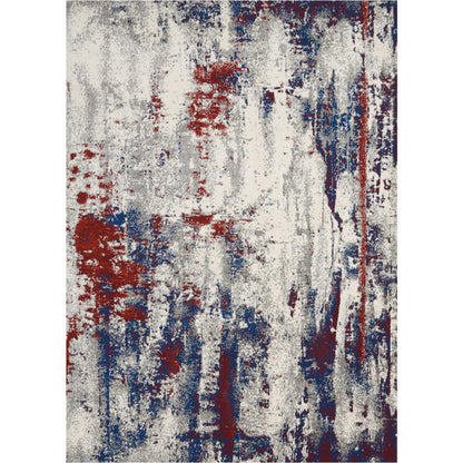 Modern Rectangle Area Rug, 5' x 7'