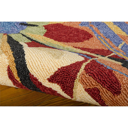 South Beach Rectangle Rug By, Black, 5' X 7'6"
