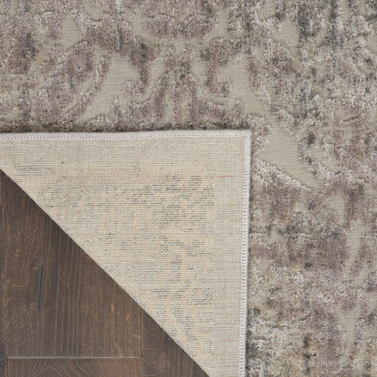 Graphic Illusions Area Rug, Grey, 7'9" x 10'10"