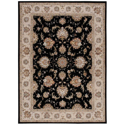 Serenade Area Rug, Black, 5'3" x 7'5"