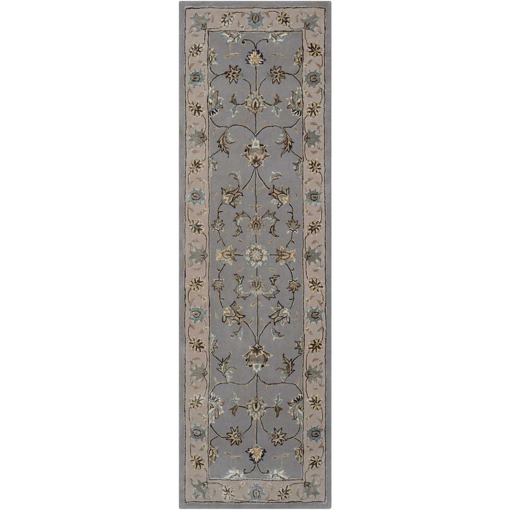 Serenade Area Rug, Grey, 2'3" x 7'6"