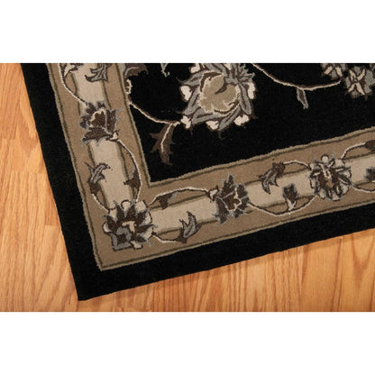 Serenade Area Rug, Black, 5'3" x 7'5"