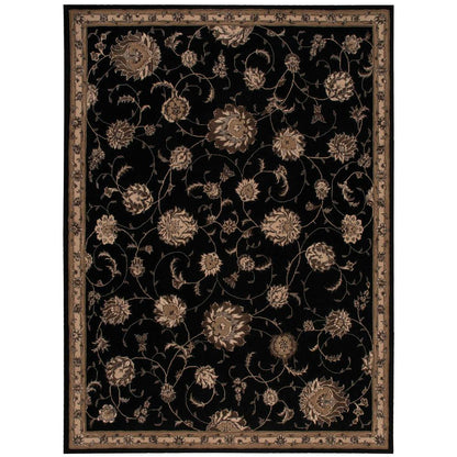 Serenade Area Rug, Black, 5'3" x 7'5"