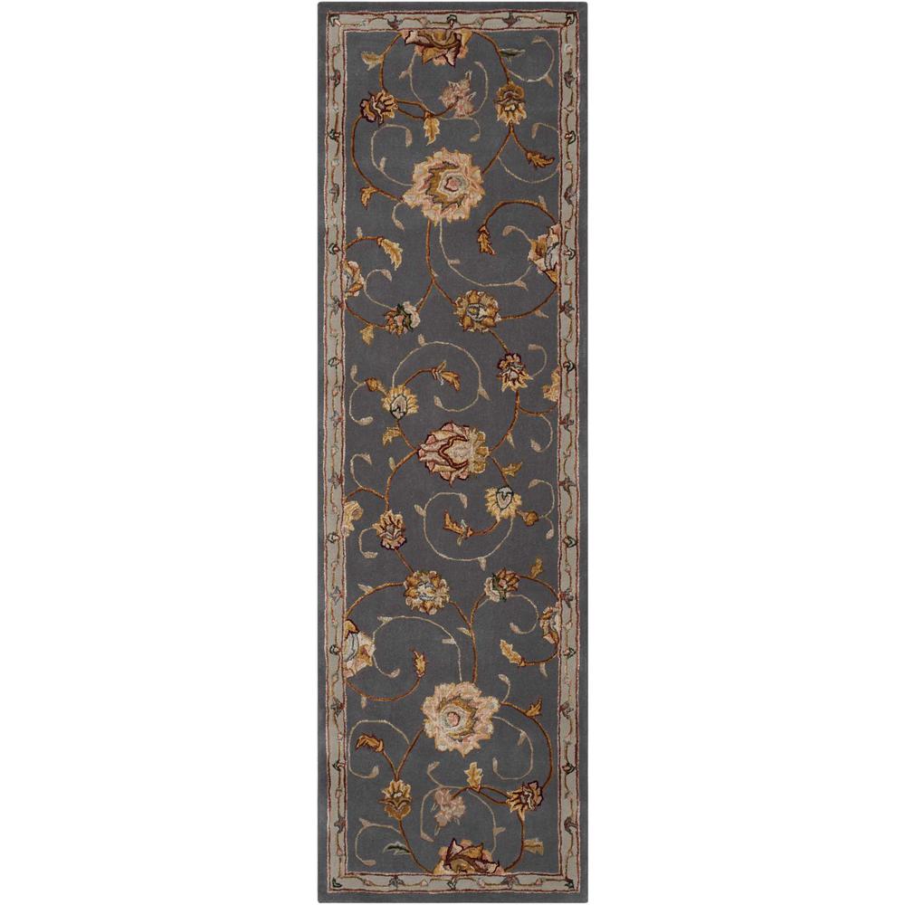 Serenade Area Rug, Slate, 2'3" x 7'6"