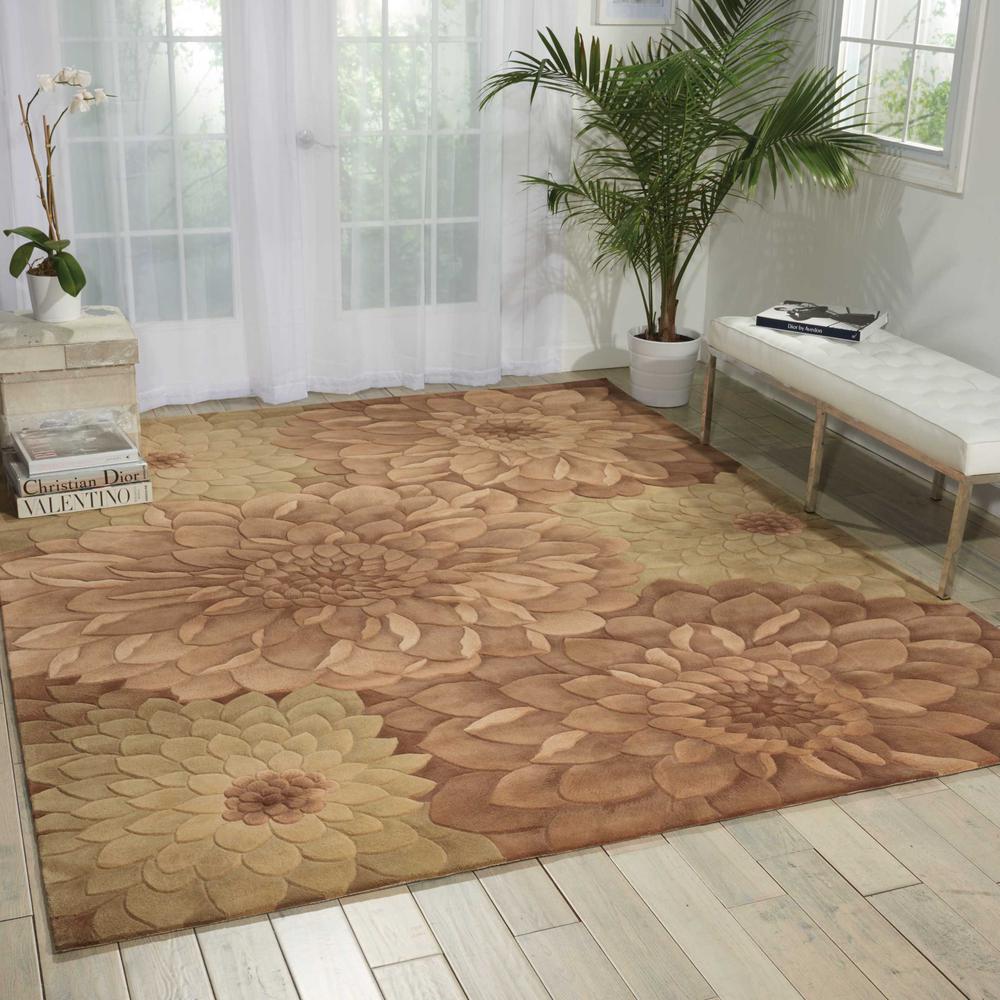 Contemporary Rectangle Area Rug, 5' x 8'