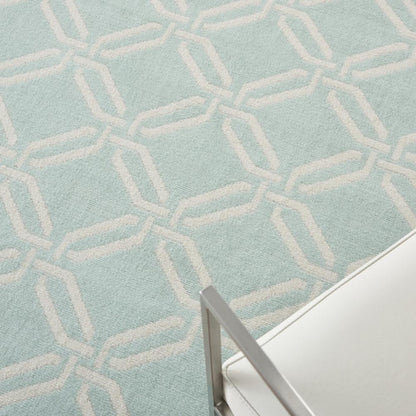 Coastal, Nautical & Beach Rectangle Area Rug, 5' x 7'