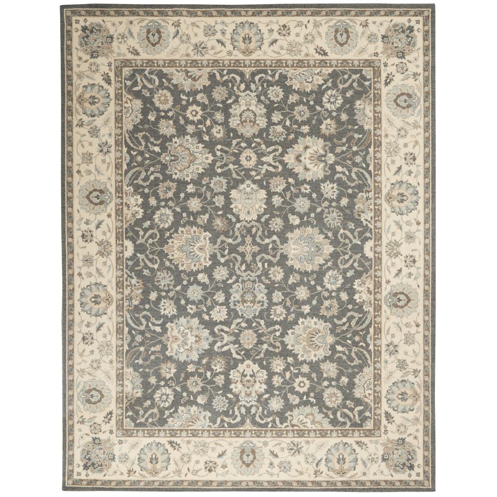 Rectangle Farmhouse Machine Made Area Rug